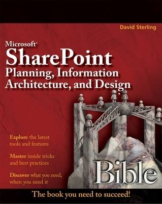 Book cover for Microsoft SharePoint Planning, Information Architecture and Design Bible