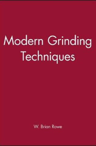 Cover of Modern Grinding Techniques