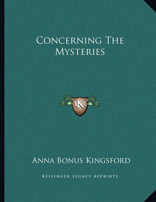 Book cover for Concerning the Mysteries