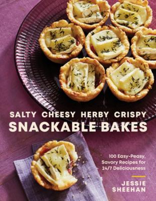 Book cover for Salty, Cheesy, Herby, Crispy Snackable Bakes