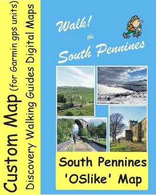 Book cover for South Pennines OSlike Custom Map