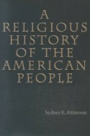 Cover of Religious History of the American People