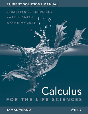 Book cover for Student Solutions Manual to accompany Calculus for Life Sciences, 1e