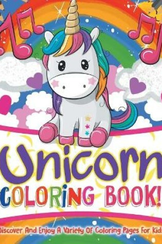 Cover of Unicorn Coloring Book!