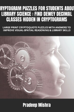 Cover of Cryptogram Puzzles for Students about Library Science