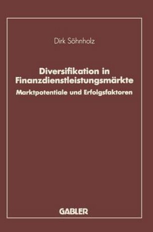 Cover of Diversifikation in Finanzdienstleistungsmärkte