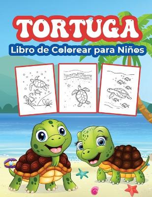 Book cover for Tortugas Libro de Colorear para Niños