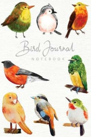 Cover of Bird Journal Notebook