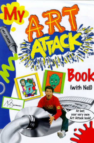 Cover of My "Art Attack" Book with Neil