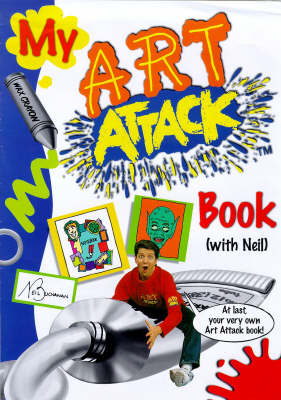 Cover of My "Art Attack" Book with Neil