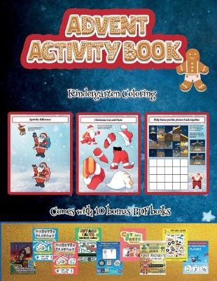 Book cover for Kindergarten Coloring (Advent Activity Book)