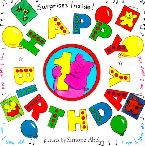 Book cover for Happy Birthday 1-Year-Old