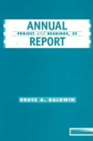 Cover of Annual Report