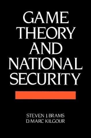 Cover of Game Theory and National Security