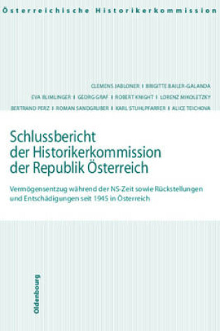Cover of Schlussbericht Der Historikerkommission Der Republik Osterreich