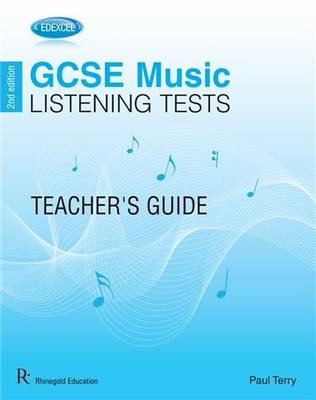 Book cover for Edexcel GCSE Music Listening Tests Teacher's Guide