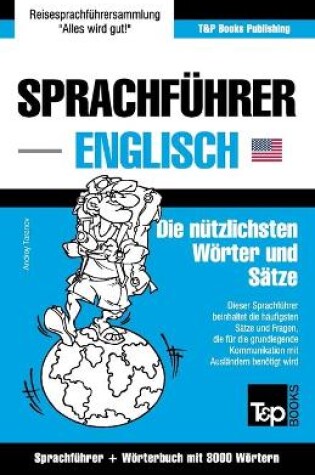 Cover of Sprachfuhrer Deutsch-Englisch und Thematischer Wortschatz mit 3000 Woertern