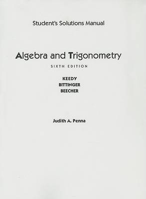 Book cover for Student Solutions Manual for Algebra and Trigonometry, Unit Circle