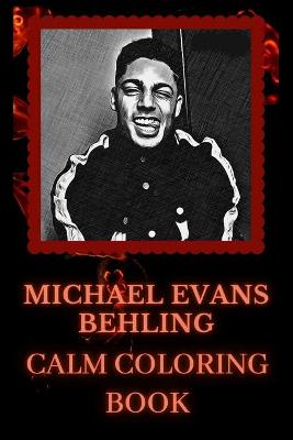 Book cover for Michael Evans Behling Coloring Book