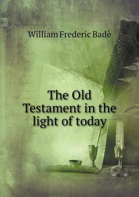 Book cover for The Old Testament in the light of today