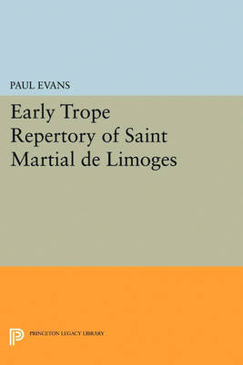 Cover of Early Trope Repertory of Saint Martial de Limoges