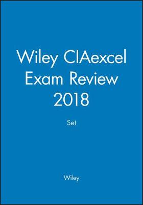 Book cover for Wiley CIAexcel Exam Review 2018 Set