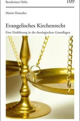 Cover of Evangelisches Kirchenrecht