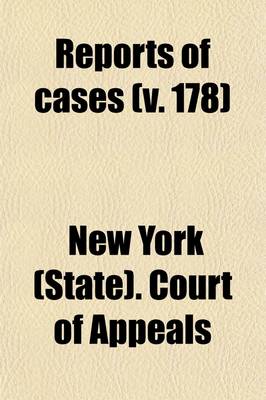 Book cover for Reports of Cases (Volume 178)