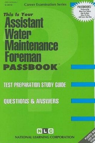 Cover of Assistant Water Maintenance Foreman