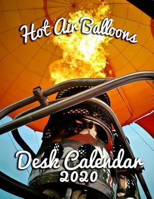 Book cover for Hot Air Balloons Desk Calendar 2020