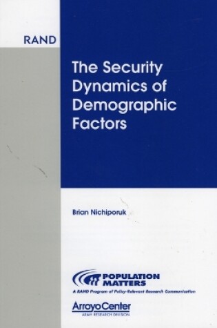 Cover of The Security Dynamics of Demographic Factors