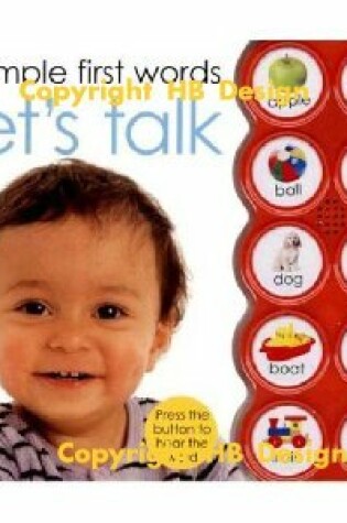 Cover of Simple First Words Let's Look and Talk
