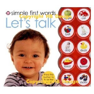 Book cover for Simple First Words Let's Look and Talk