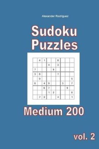 Cover of Sudoku Puzzles - Medium 200 vol. 2