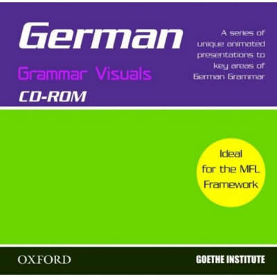 Book cover for German Grammar Visuals CD-ROM