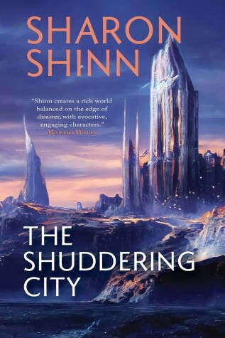 Book cover for The Shuddering City