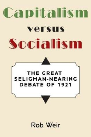 Cover of Capitalism Versus Socialism