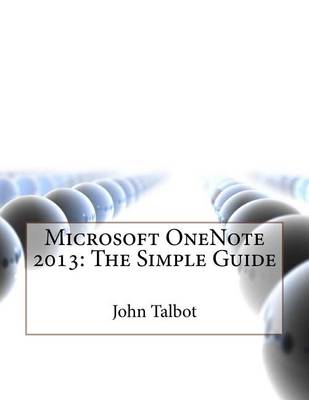 Book cover for Microsoft Onenote 2013