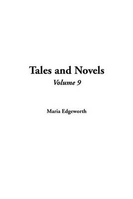 Book cover for Tales and Novels, V9