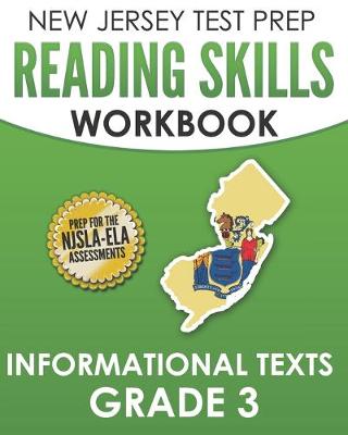 Book cover for NEW JERSEY TEST PREP Reading Skills Workbook Informational Texts Grade 3