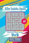 Book cover for Killer Sudoku Jigsaw - 200 Hard to Master Puzzles 9x9 (Volume 7)