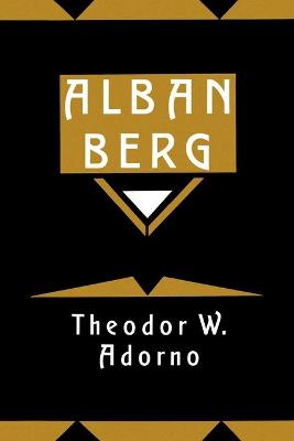 Book cover for Alban Berg