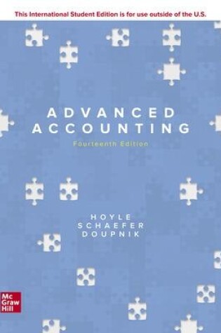 Cover of ISE Advanced Accounting