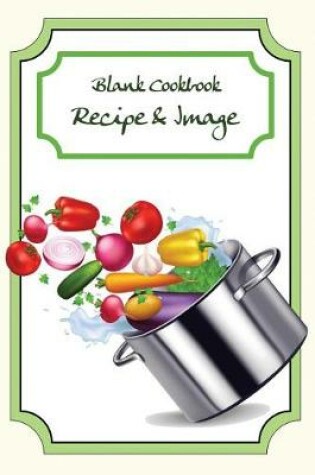 Cover of Blank Cookbook Recipe & Image