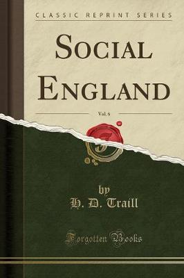 Book cover for Social England, Vol. 6 (Classic Reprint)