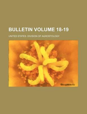 Book cover for Bulletin Volume 18-19