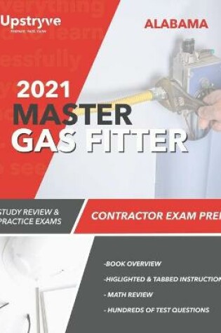 Cover of 2021 Alabama Master Gas Fitter Contractor Exam Prep