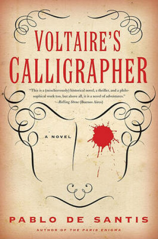 Cover of Voltaire's Calligrapher