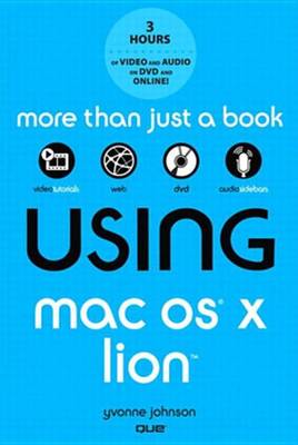 Book cover for Using Mac OS X Lion, Enhanced Edition