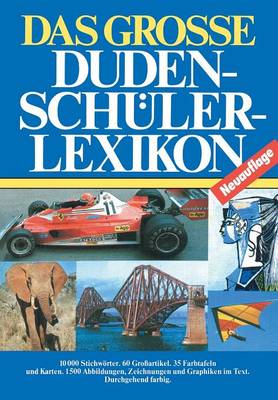 Book cover for Das Grosse Dudenschülerlexikon